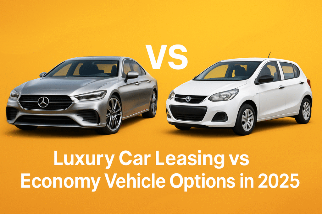 Luxury Car Leasing vs Economy Vehicle Options in 2025