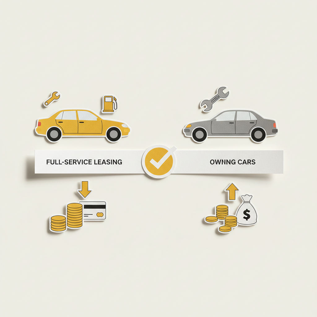 Full-Service Leasing vs Owning Cars: What Saves More?